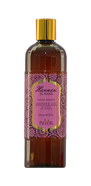 SHOWER GEL 400ML DAMASK ROSE